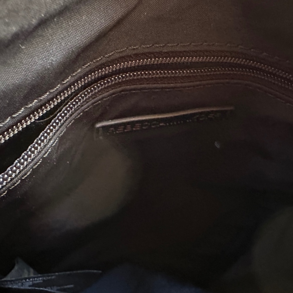 Rebecca MinKoff Black messenger crossbody bag, CB2204 - Picture 5 of 6